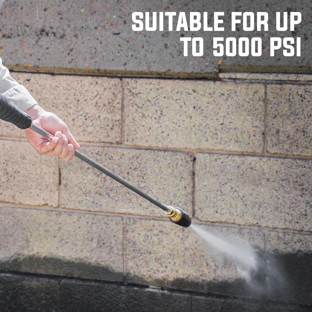 High-Pressure Turbo Nozzle for 5000PSI Pressure Washers - 0.01 Meter BSP Connect