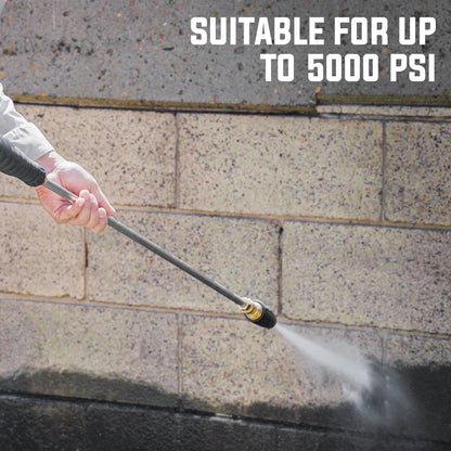 High-Pressure Turbo Nozzle for 5000PSI Pressure Washers - 0.01 Meter BSP Connect