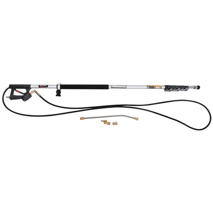 Telescopic Pressure Washer Wand Extension, 5.5m Reach, 4000 PSI, Quick Connect