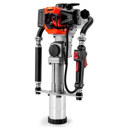 40cc 2-Stroke Petrol Post Driver with Vibration Absorption, 11kg, 0.075m Posts