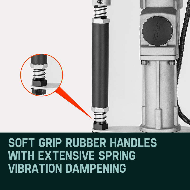 40cc 2-Stroke Petrol Post Driver with Vibration Absorption, 11kg, 0.075m Posts