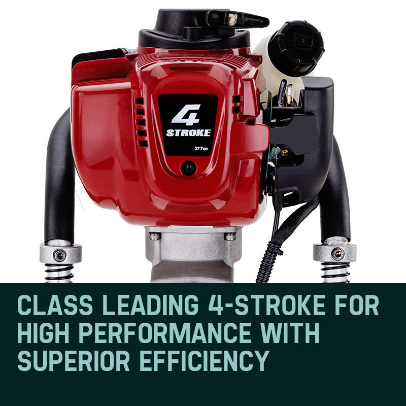 4-Stroke Petrol Post Driver with 38cc Engine and 0.08m Post Capacity