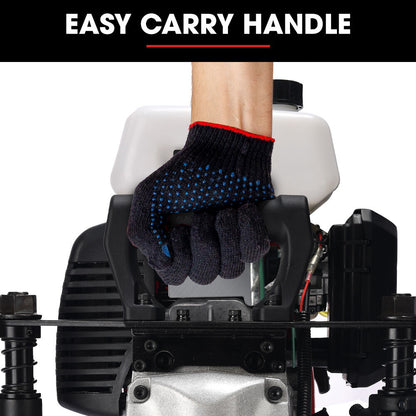 HP480 55cc 4-Stroke Petrol Post Driver, with 2 Piling Socket Sleeves