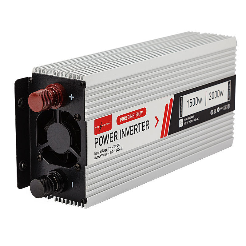 1500W/3000W Pure Sine Wave Power Inverter for Car, Boat, Caravan, 12V to 240V