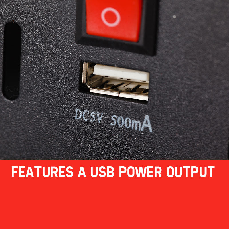 2500W/5000W Pure Sine Wave Power Inverter for Caravan, Boat, Car & 4WD
