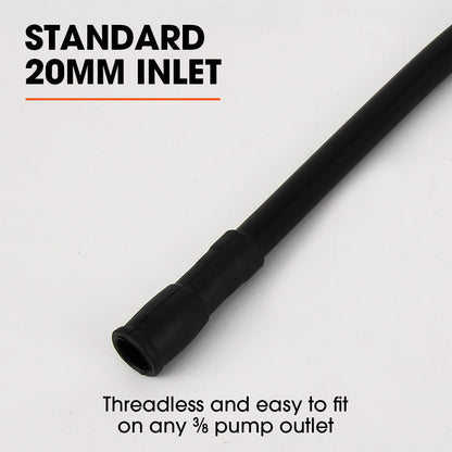 Flow-Through Brush for Parts Washers, Compatible with Most Brands
