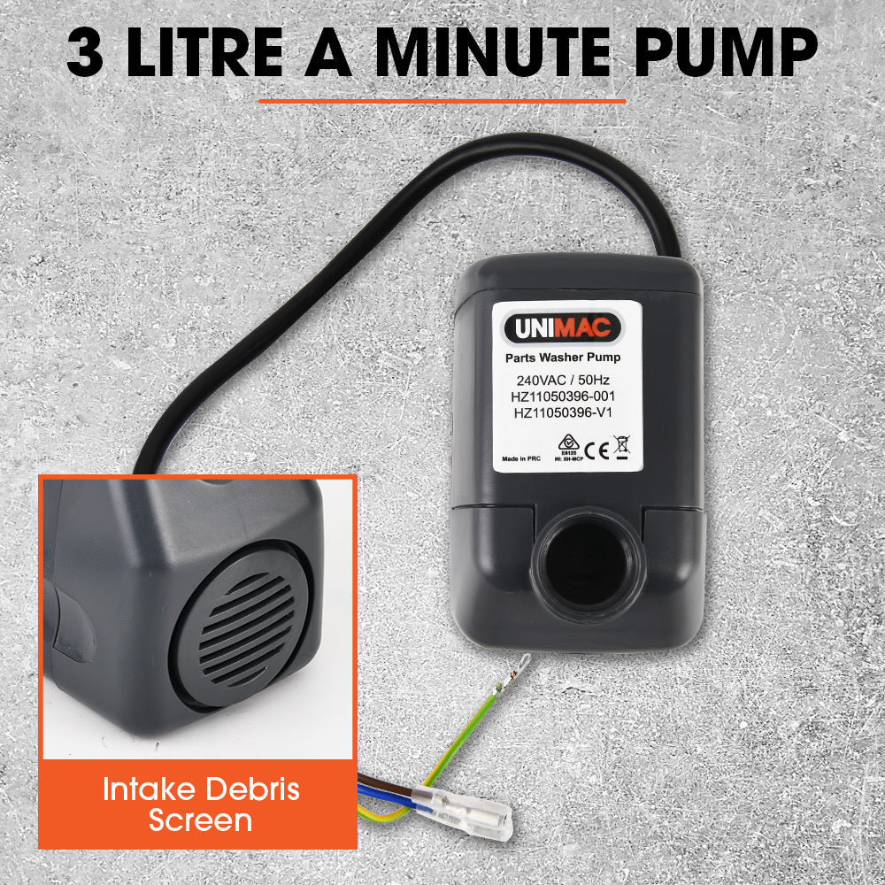 Replacement Parts Washer Pump, 3L/min Flow Rate, Compatible with Various Models