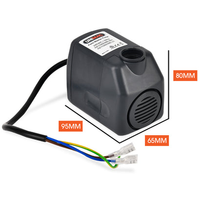 Replacement Parts Washer Pump, 3L/min Flow Rate, Compatible with Various Models