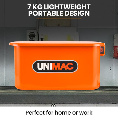22L Auto Parts Washer for Small Garages - Durable Steel, Fire Safe Design