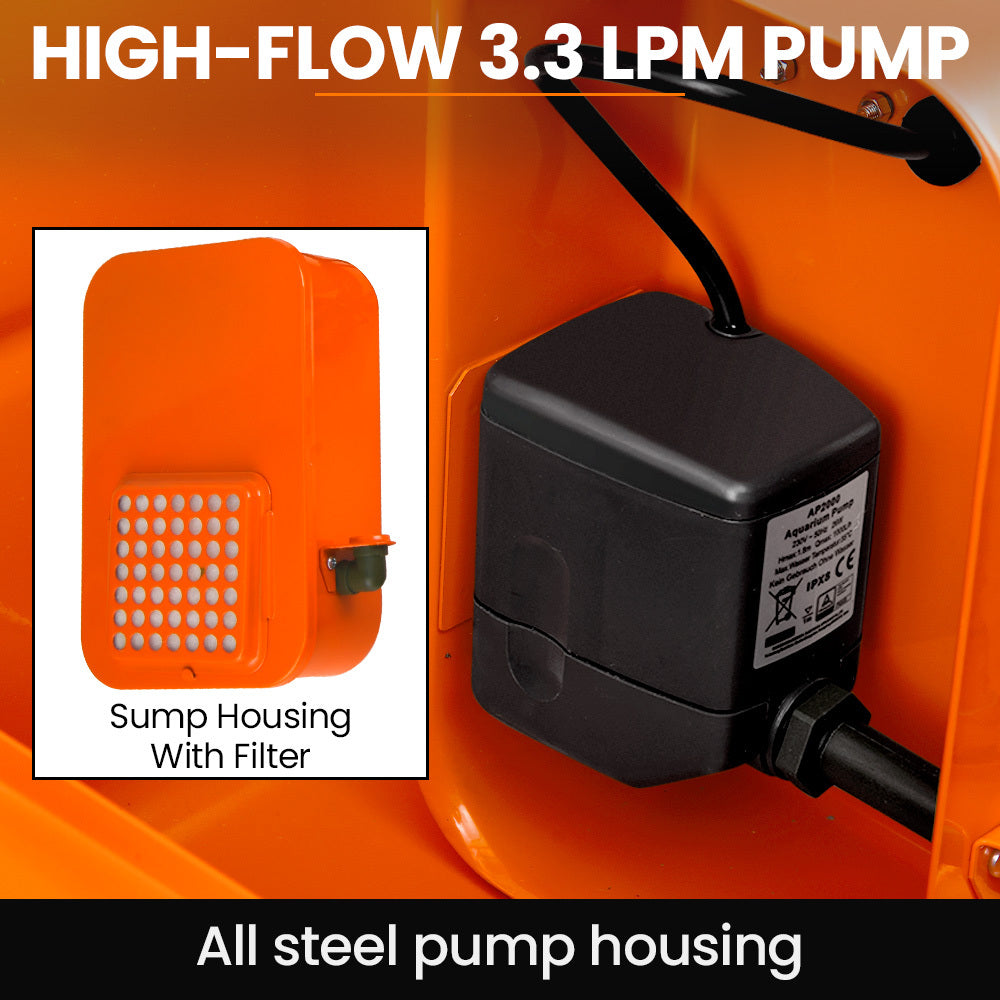 Heavy Duty 0.86m Multi-Purpose Auto Parts Washer with Removable Work Shelf