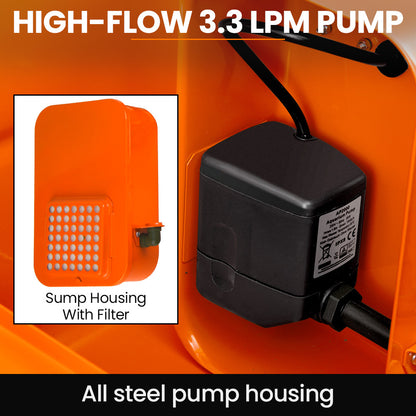 Heavy Duty 0.86m Multi-Purpose Auto Parts Washer with Removable Work Shelf