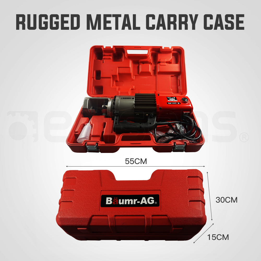 Hydraulic Electric Rebar Cutter 0.025m 1600W with 28 Tonne Cutting Force