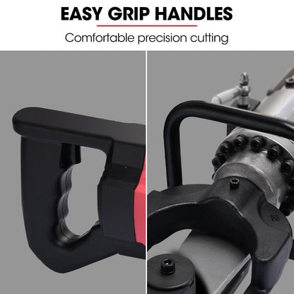 Heavy-Duty 1200W Electric Hydraulic Rebar Bender, 19kg, 16-25mm Capacity
