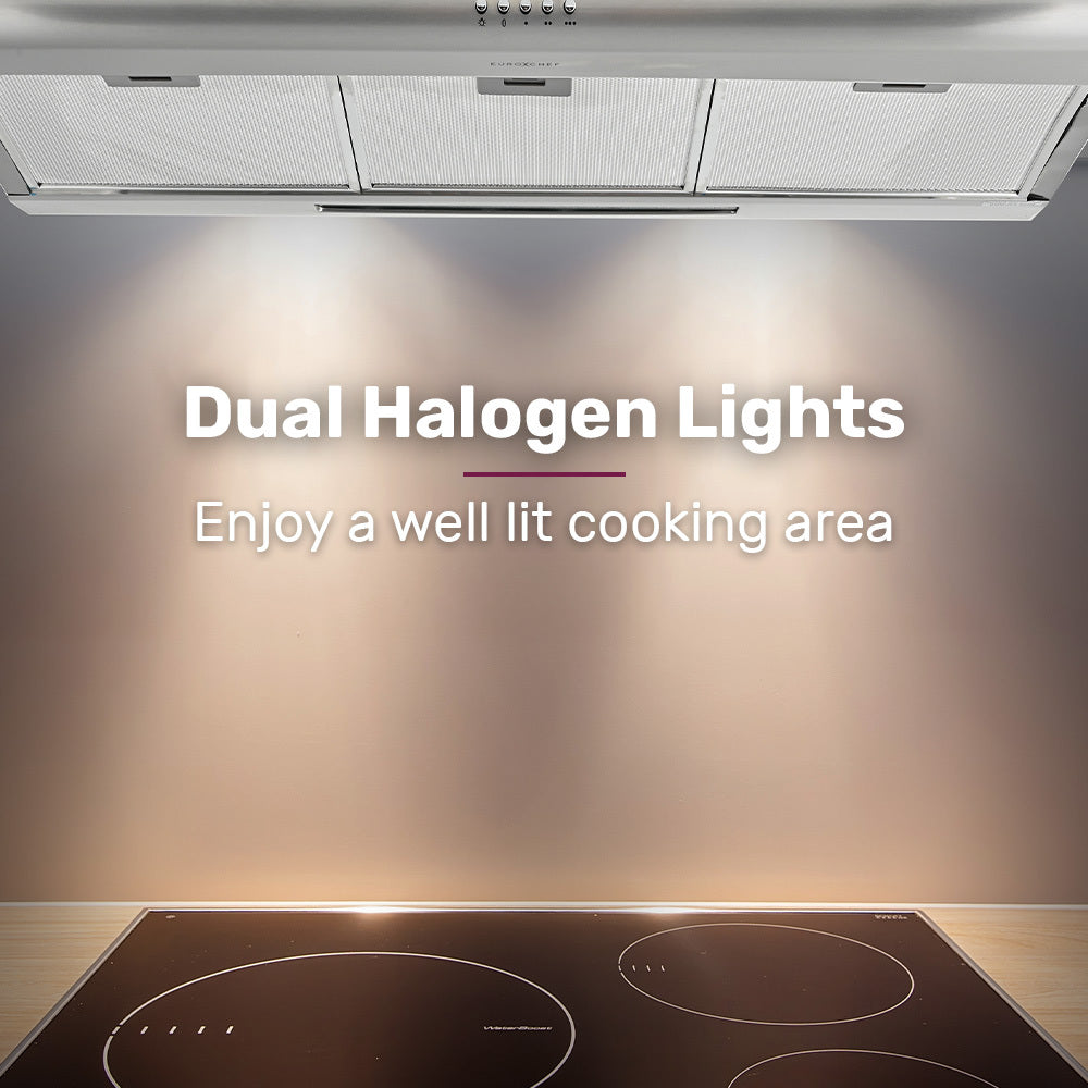 90cm Stainless Steel Rangehood with 3-Speed, Quiet Operation, Washable Filters