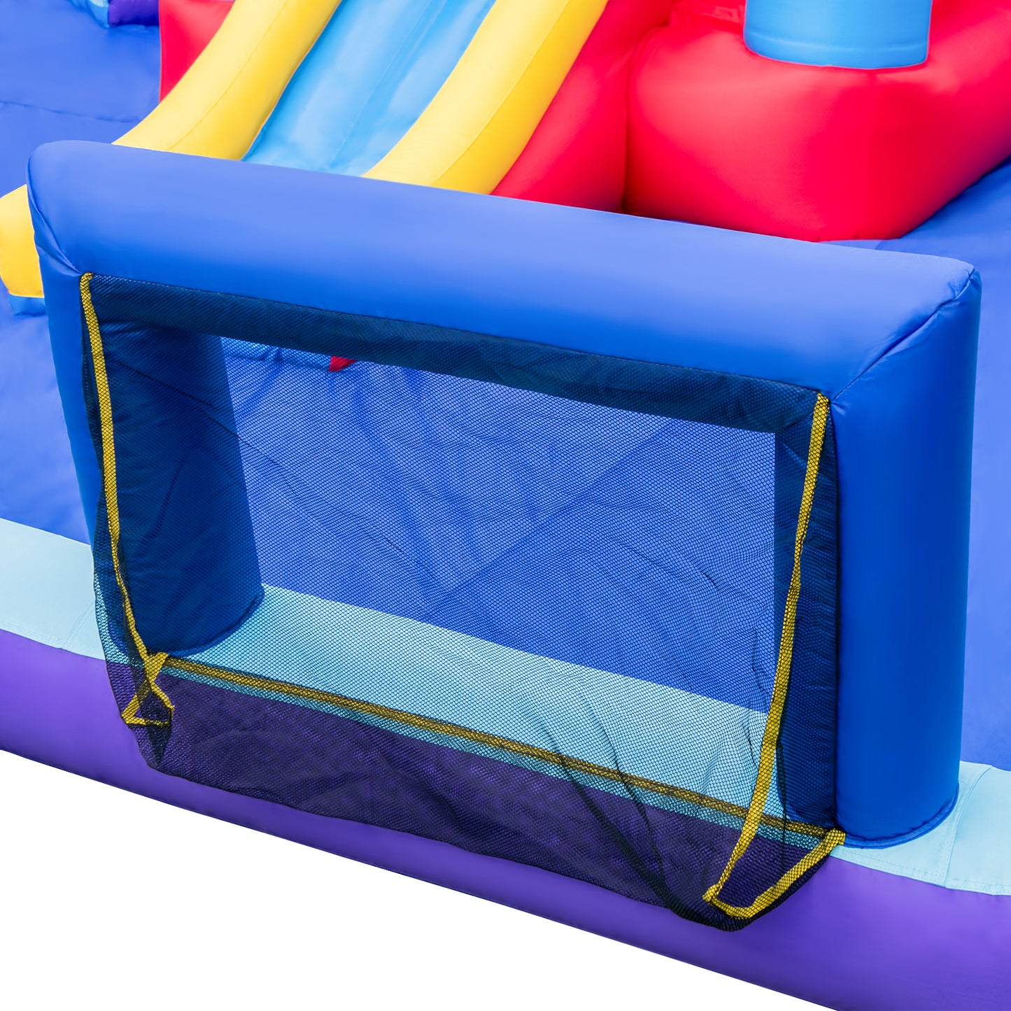 Rocket Theme Inflatable Water Slide Park Inflatable Castle without Blower