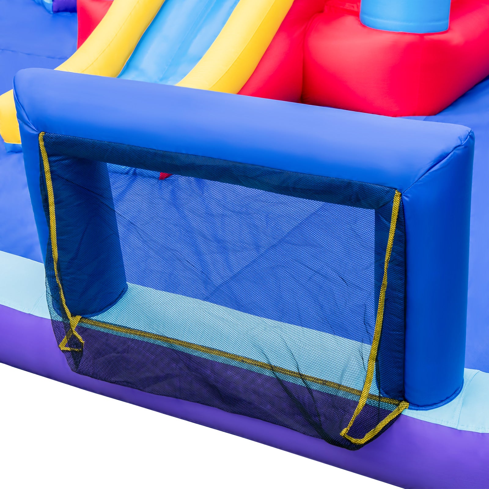 Rocket Theme Inflatable Water Slide Park Inflatable Castle without Blower
