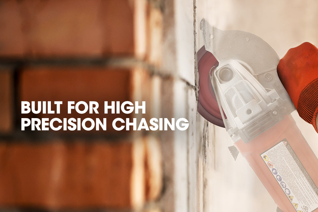 8-Piece 0.13m Diamond Blades for Wall Chaser Machines - Versatile & Durable