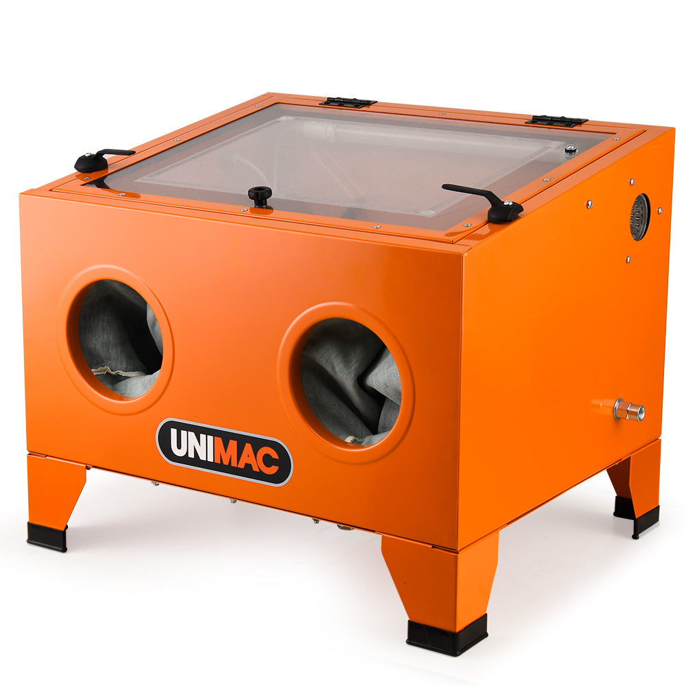 90L Benchtop Sandblasting Cabinet with LED & Adjustable Pressure (0.23m)