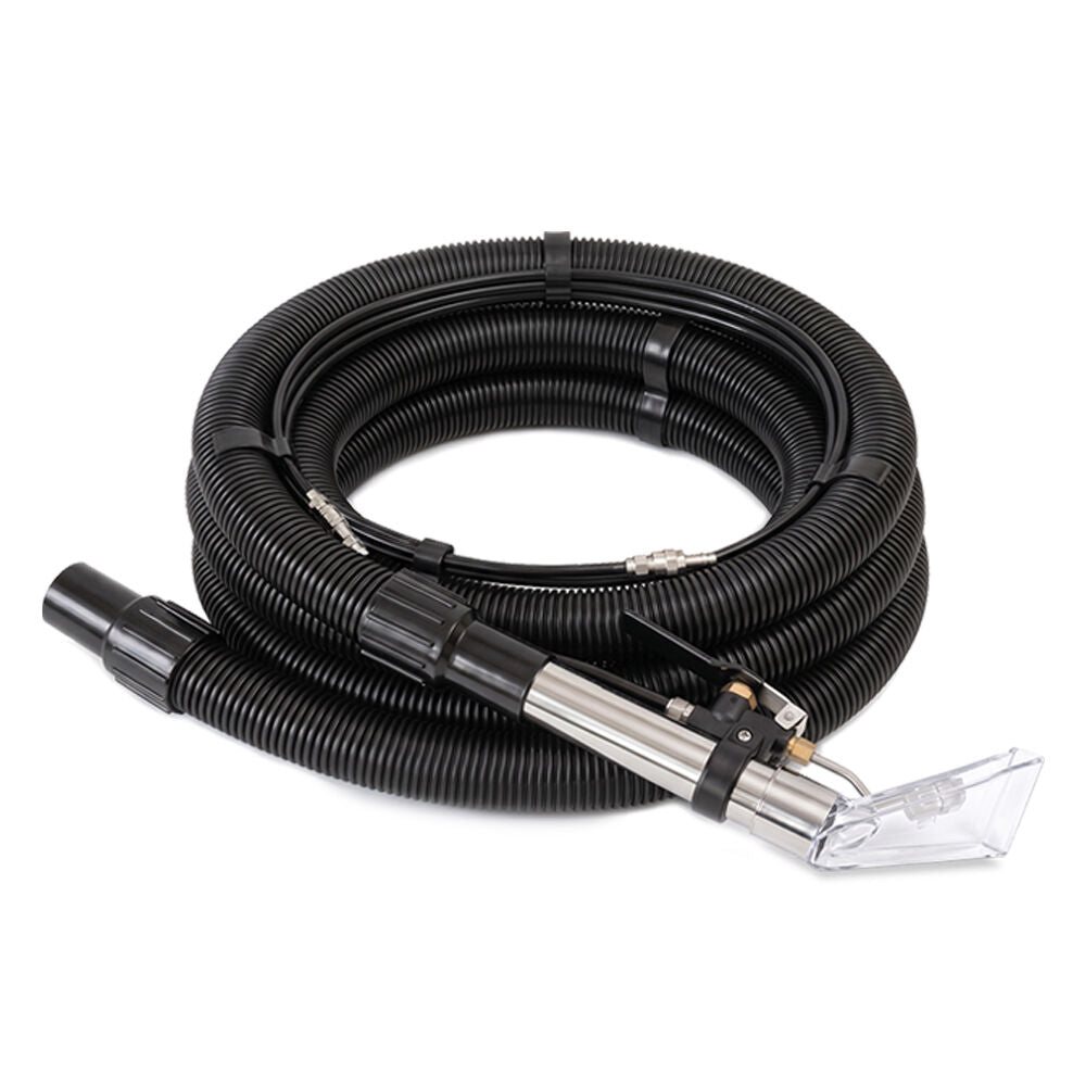 Commercial 3-in-1 Cold Water Carpet Extractor, 35L Tanks, 400mm Powered Brush, Walk Behind, 4m Handheld Upholstery Cleaning Tool