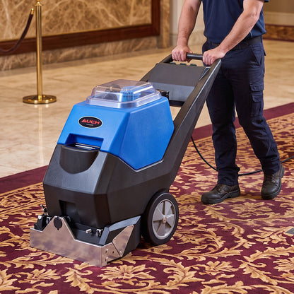 Commercial 3-in-1 Cold Water Carpet Extractor, 35L Tanks, 400mm Powered Brush, Walk Behind, 4m Handheld Upholstery Cleaning Tool