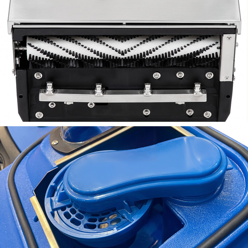 Commercial 3-in-1 Hot Water Carpet Extractor, 35L Tanks, 400mm Powered Brush, Walk Behind, 4m Handheld Upholstery Cleaning Tool, 3320W, 15A