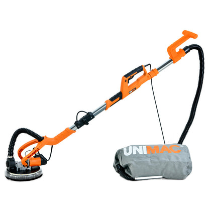 Long Reach Drywall Sander Kit with LED, Auto-Vacuum & Telescopic Handle