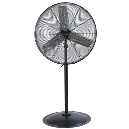 30" 0.76m Industrial Fan, 300W, Heavy-Duty, 3 Speeds, High Airflow, EESS Certified
