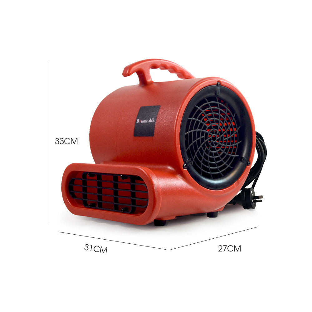 High-Performance Carpet Dryer Air Mover Blower Fan, 3-Speed, 700CFM, 4.5kg