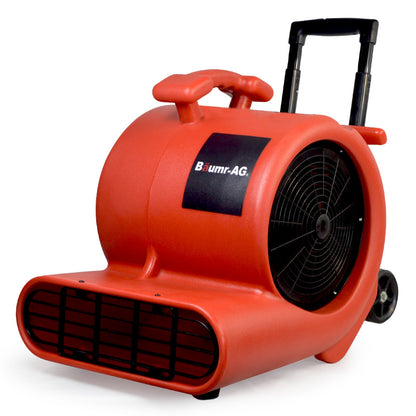 Commercial Carpet Dryer Air Mover with Telescopic Handle, 2380m³/h, 13kg