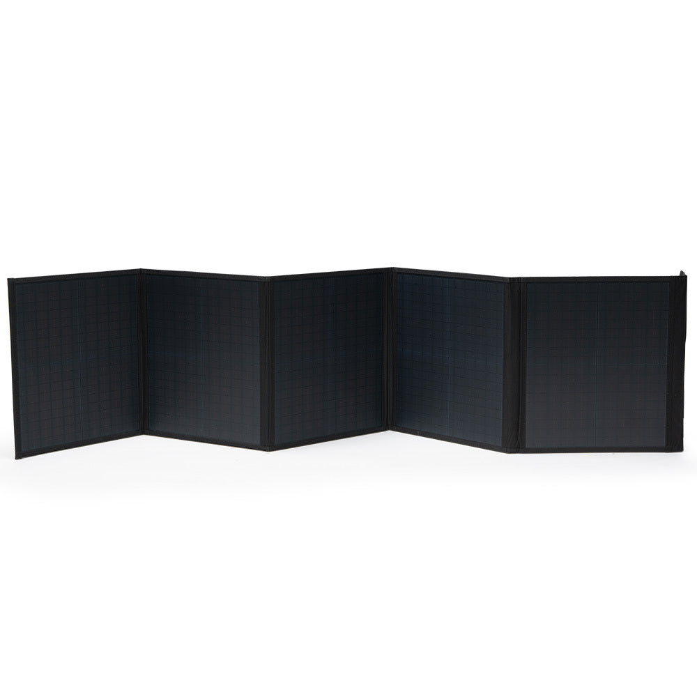 100W Portable Solar Panel with USB Ports and Adjustable Kickstands, 3.5kg