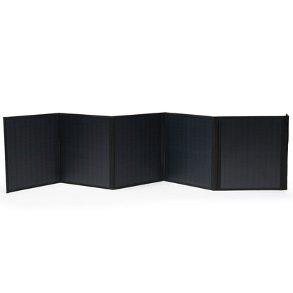 100W Portable Solar Panel with USB Ports and Adjustable Kickstands, 3.5kg