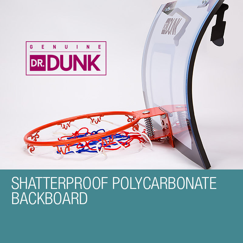 Indoor Mini Basketball Hoop with Shatterproof Backboard and Spring Rim