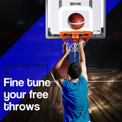 Adjustable Kids Basketball Hoop with 1.6m-2.1m Rim and Shatterproof Backboard