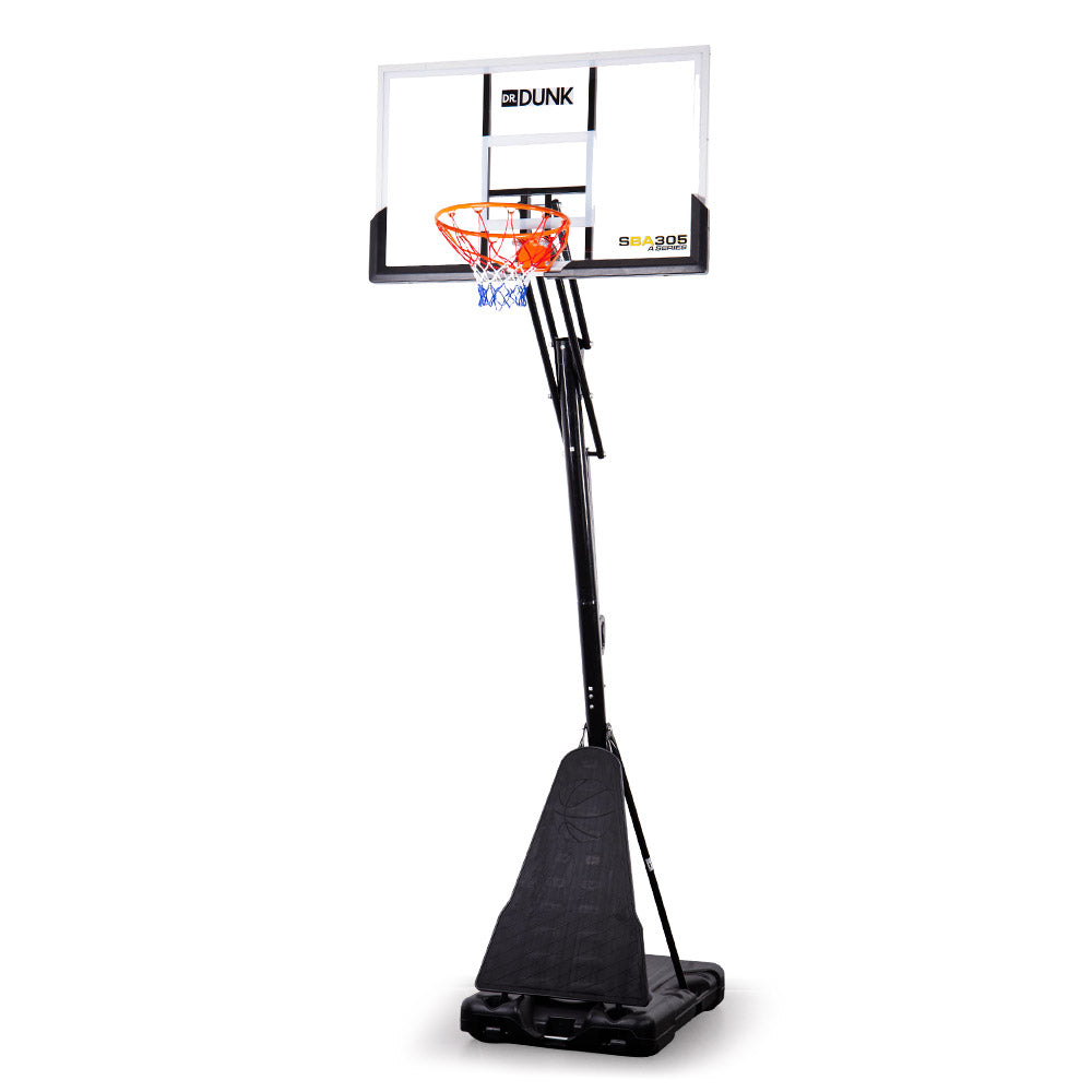 Adjustable Portable Basketball Hoop with 2.3-3.05m Height & 50" Backboard