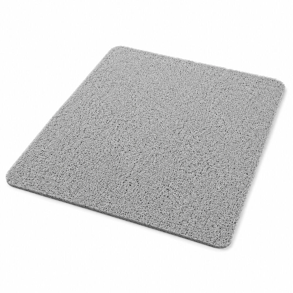 Washable PVC Anti-Slip Loofah Bath and Shower Mat, Large, 60 x 60cm