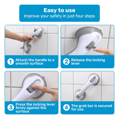 Suction Grab Bar Handle for Bathroom