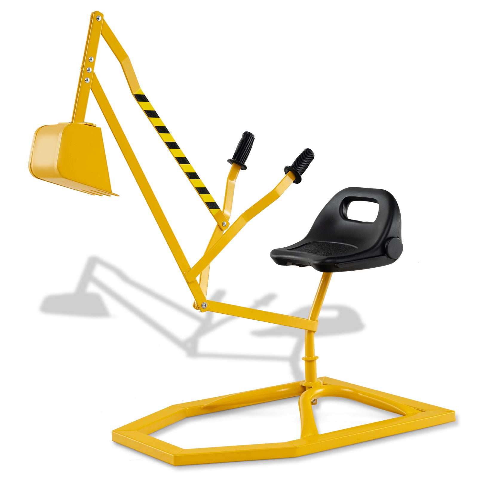 Sandbox Toy Digger with 2-Handed Controls for 3+ Years Old Kids-Yellow