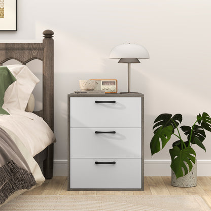 Modern Storage Organizer with 3 Pull-out Drawers for Living room, Bedroom