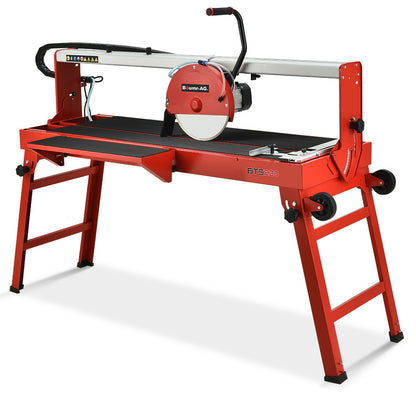 1500W Electric Tile Saw Cutter with 0.3m Blade & 0.92m Cutting Length, Portable