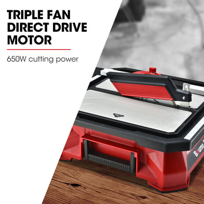 650W Electric Tile Cutter with 0.18m Blade and Adjustable Features