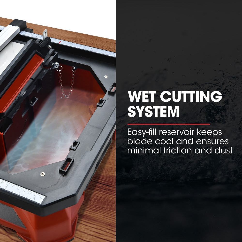 650W Electric Tile Cutter with 0.18m Blade and Adjustable Features