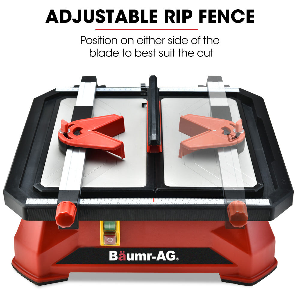 650W Electric Tile Cutter with 0.18m Blade and Adjustable Features