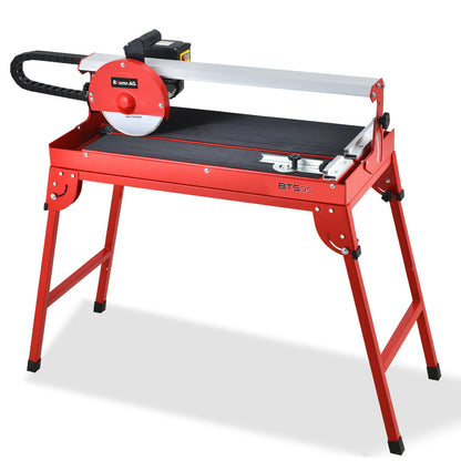 800W Electric Tile Saw Cutter with 0.2m Blade, 0.6m Cutting Length, Wet System