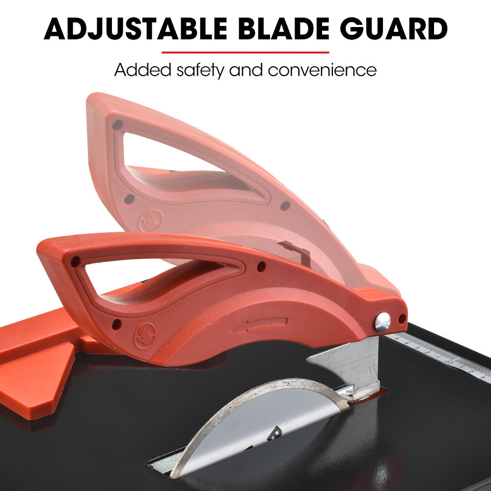 600W Electric Tile Saw Cutter with 0.18m Blade and Wet-Cutting System