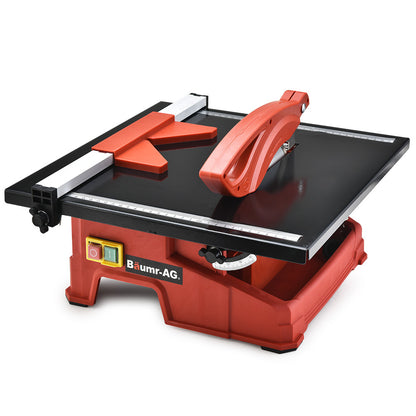 600W Electric Tile Saw Cutter with 0.18m Blade and Wet-Cutting System