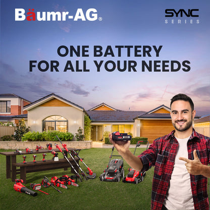20V 2Ah Lithium-Ion Battery for SYNC Series Cordless Tools, Rechargeable