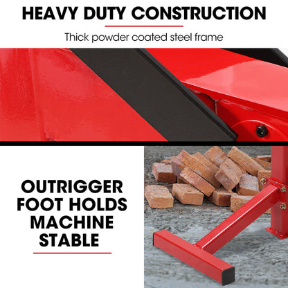 Manual Block Splitter, 0.42m Cutting Length for Paver, Brick, and Stone