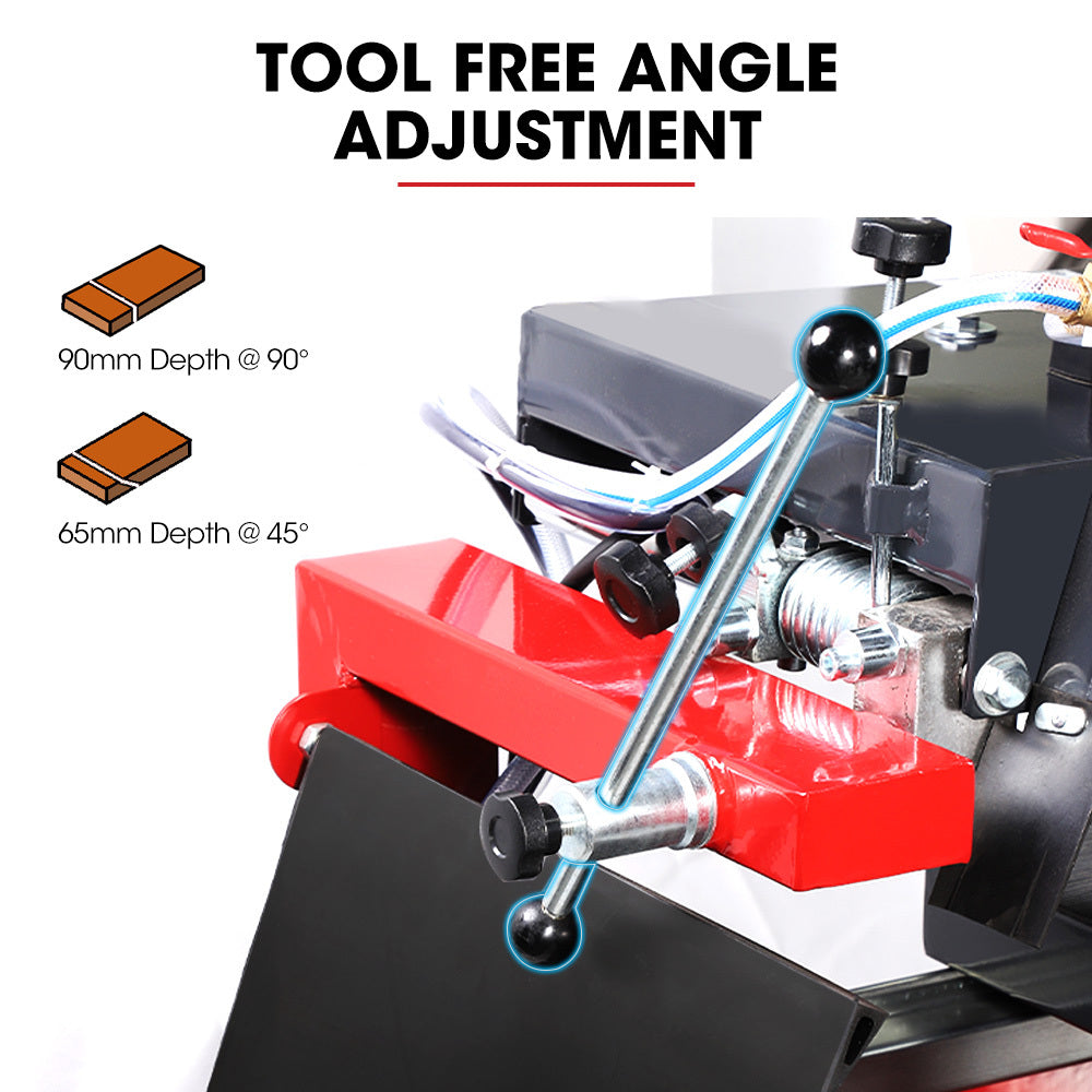 2000W Masonry Table Saw with 0.35m Blade, Cuts Up to 0.7m, Portable Stand