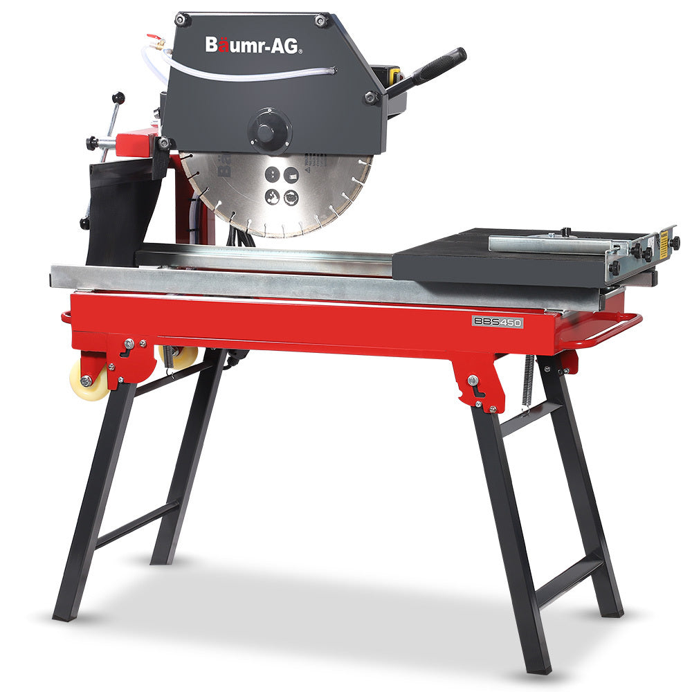 2200W Electric Masonry Table Saw with 0.45m Blade & 0.13m Cut Depth