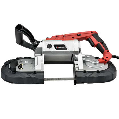 Portable Metal Bandsaw with 2-in-1 Bench Stand, 7kg, 0.127m Capacity